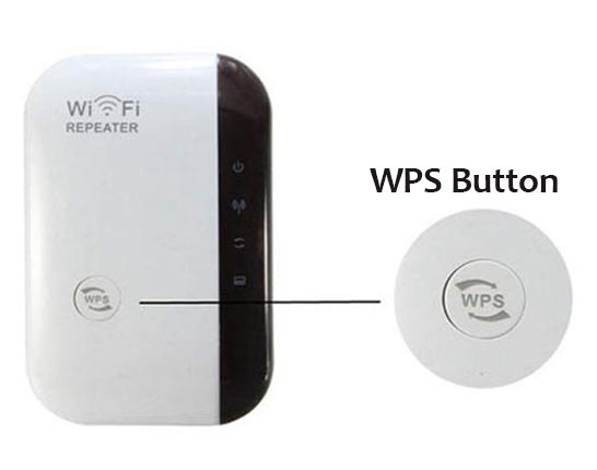 Wireless-N WiFi Repeater Setup via WPS Method