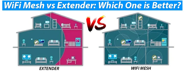 WiFi Mesh vs Extender Which is better